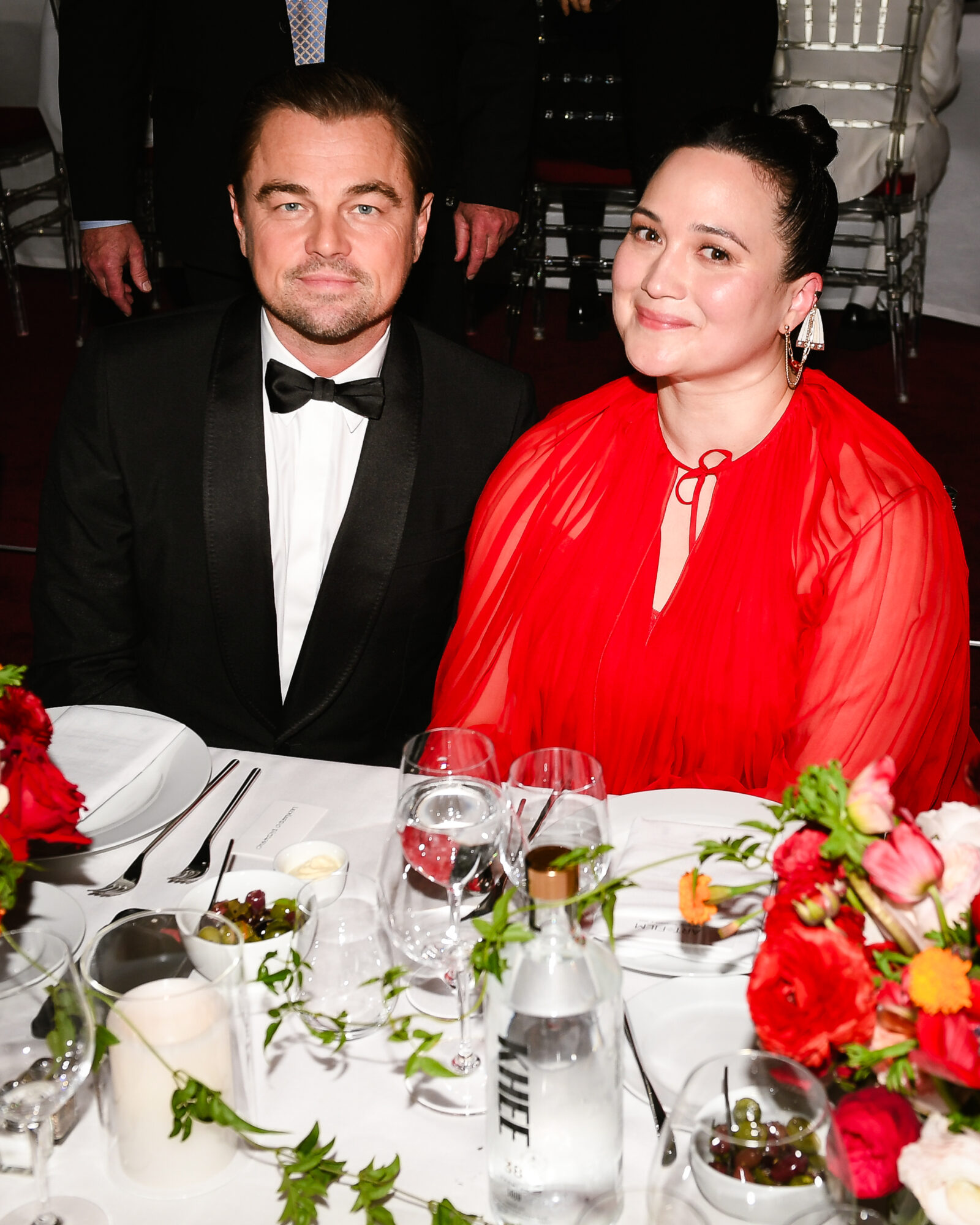 Leonardo DiCaprio and Lily Gladstone posed together, encapsulating the gala's spirit of artistry and collaboration. (Photo by Stefanie Keenan/Getty Images for LACMA)
