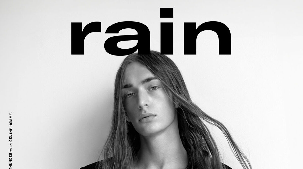 Thunder CELINE FW23 Rain magazine cover November