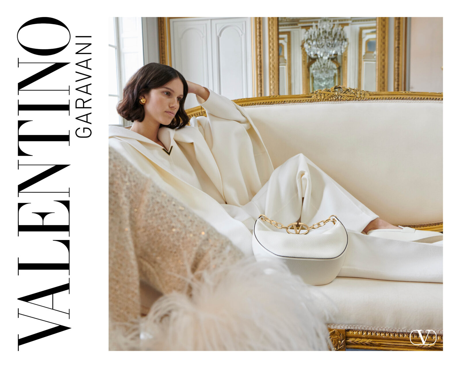 Elegance Reimagined: Valentino Garavani’s latest collection melds classic chic with modern luxury, embodying the holiday spirit with a touch of Parisian sophistication.