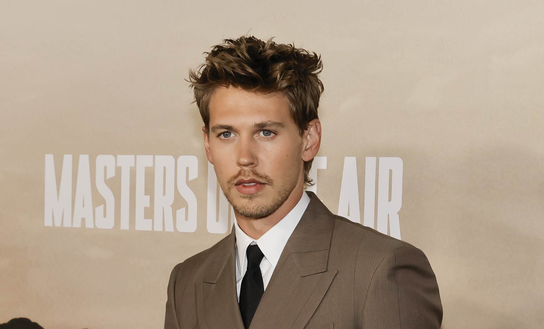 Austin Butler attends the world premiere of Apple TV+'s "Masters Of The Air"
