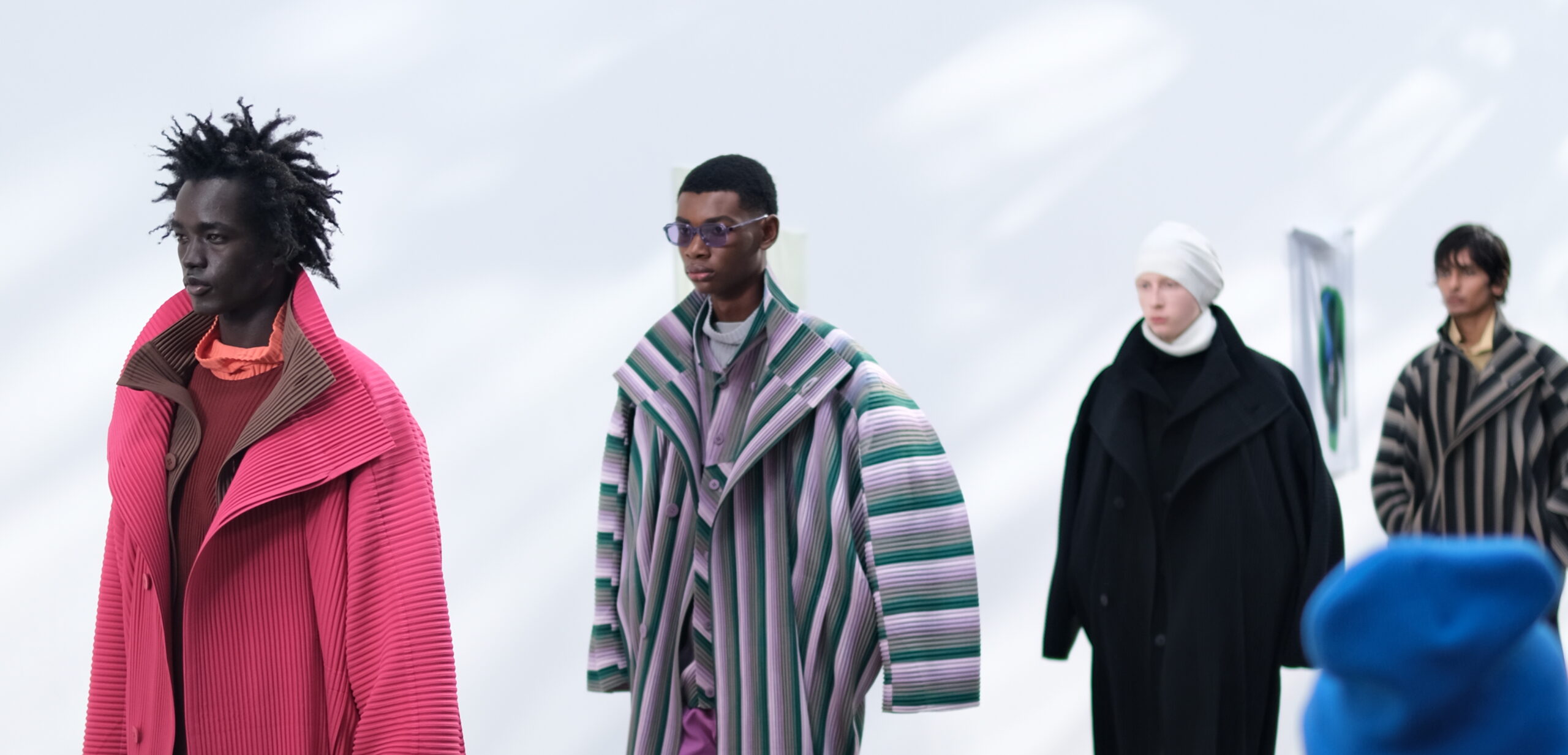 A Canvas of Movement: Homme Plissé Issey Miyake’s Artistic Mélange for FW24-25