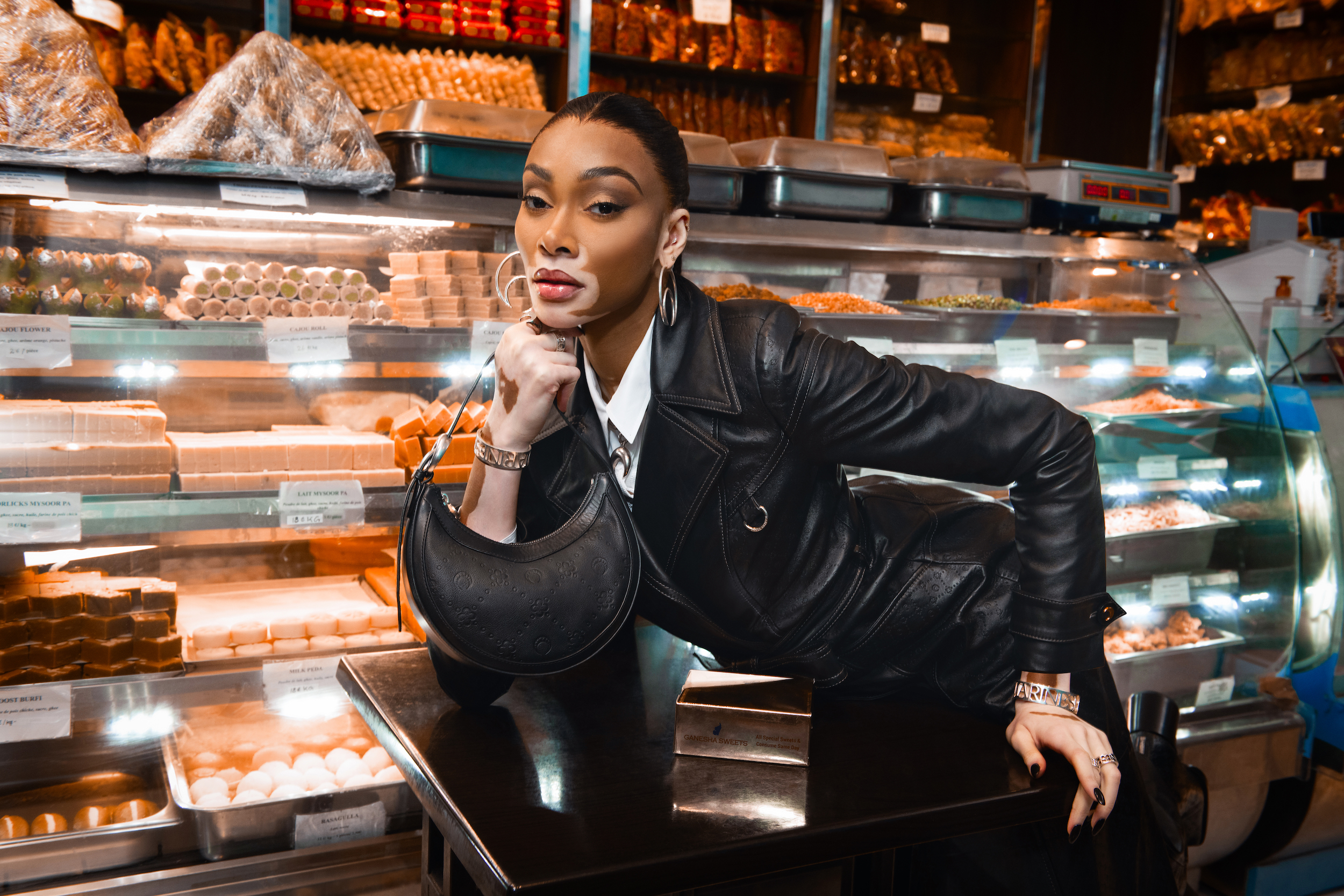 The Pulse of the City: Marine Serre’s SS24 Campaign Starring Winnie Harlow and Alassane Diong