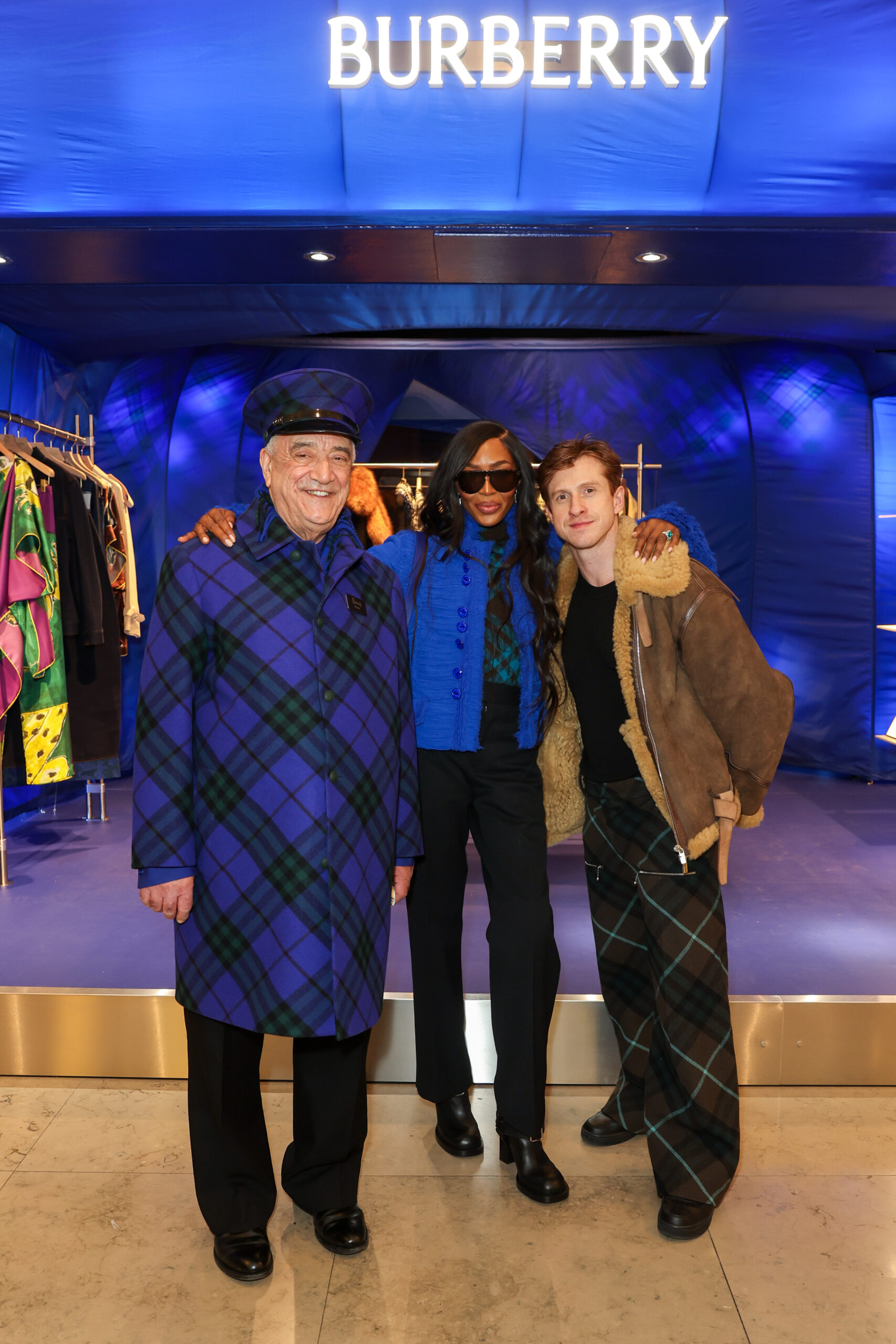 Burberry’s Knight Blue Takeover at Harrods: A Glamorous Evening with Anna Wintour, Naomi Campbell, and Ezra Collective