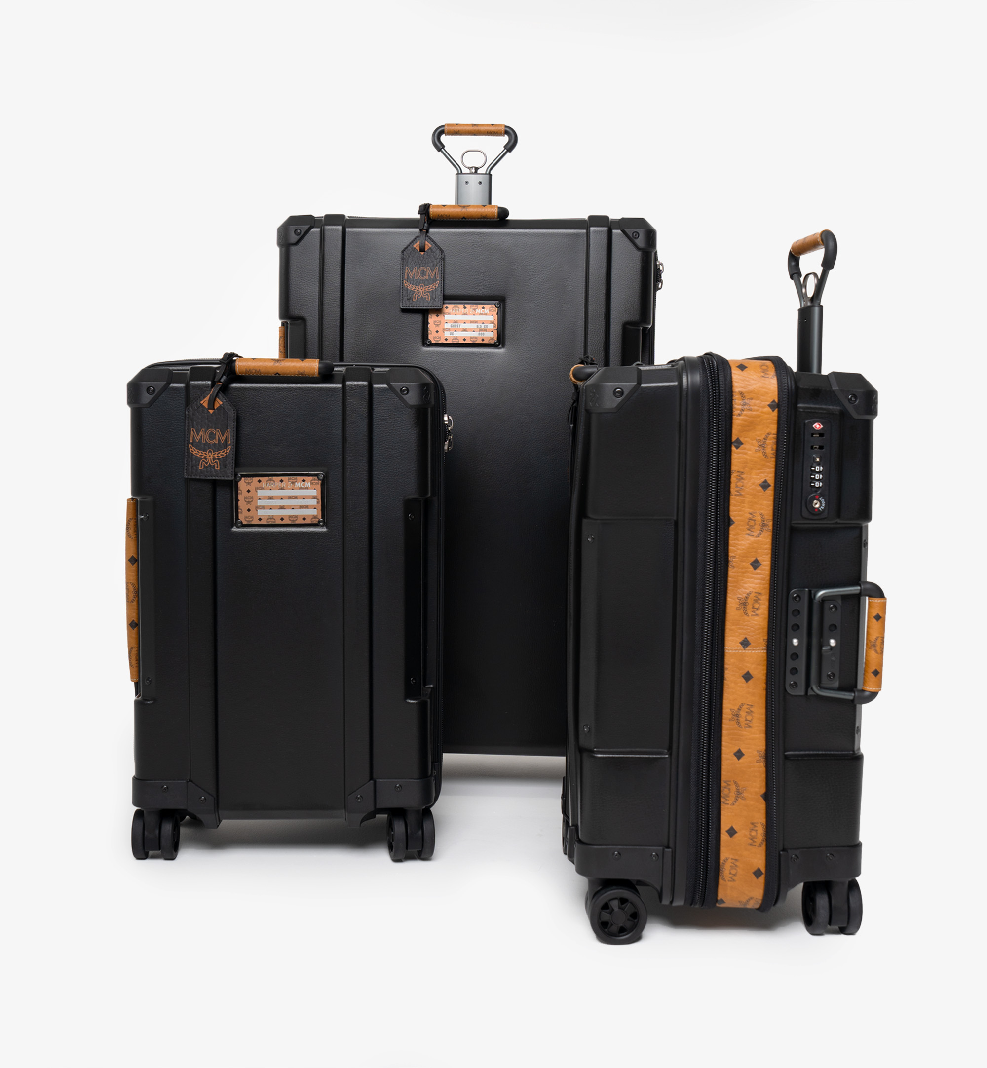 Mcm luggage set sale