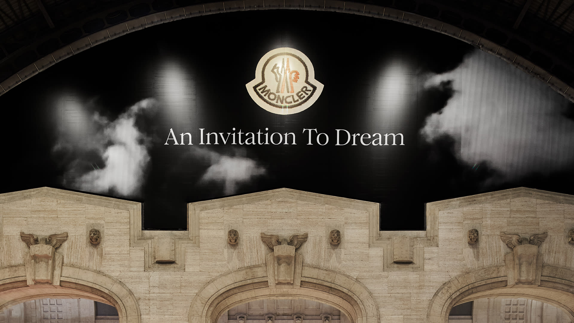 Moncler Transforms Milano Centrale into a Dreamscape with ‘An Invitation To Dream’ Exhibition and Star-Studded Dinner