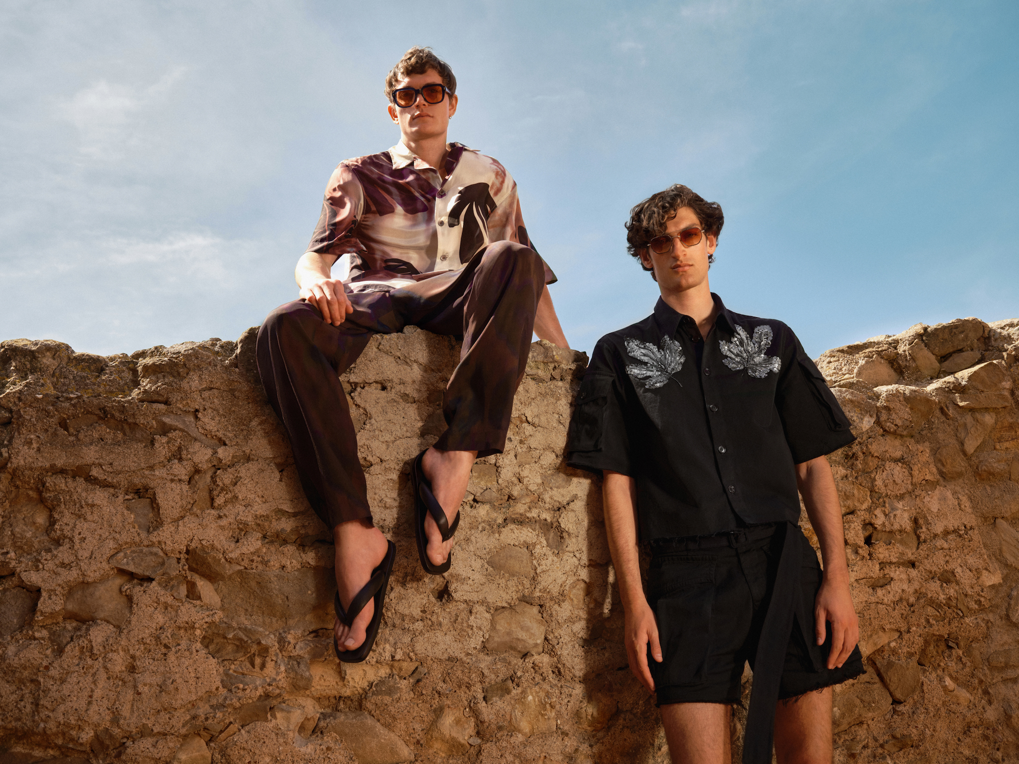 Dries Van Noten’s High Summer 2024 Collection Redefines Masculine Elegance Exclusively on MR PORTER