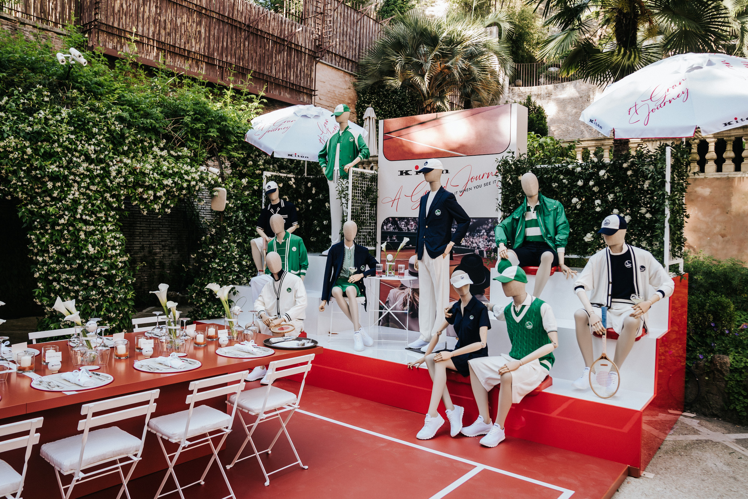 Kiton Embarks on ‘A Grand Journey’ in Rome with Tennis-Inspired 2024 Capsule Collection