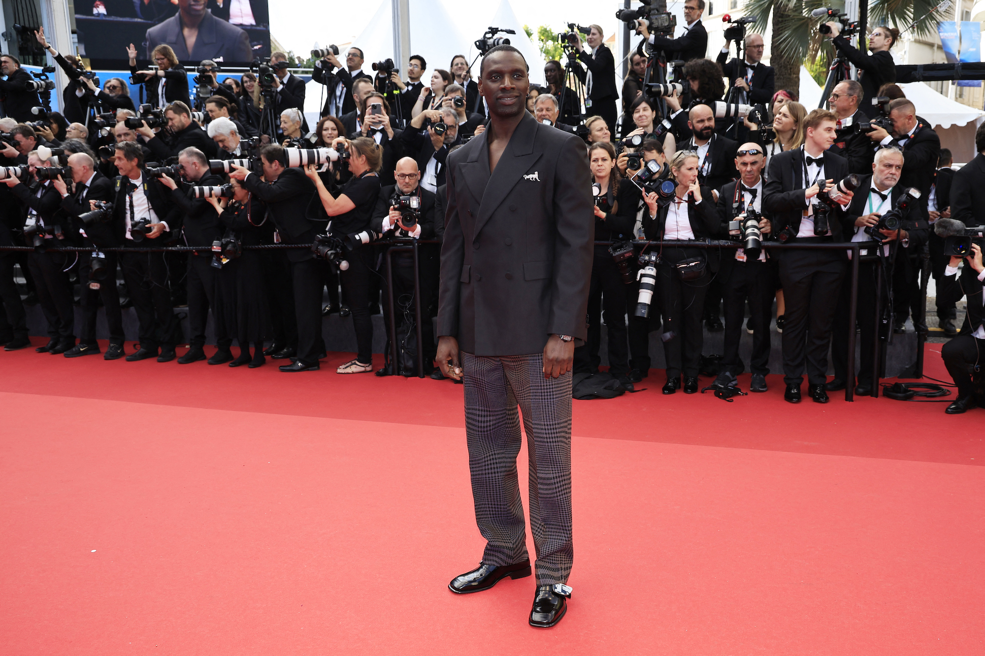 Adam Driver and Omar Sy Stun in Burberry at the ‘Megalopolis’ Premiere in Cannes