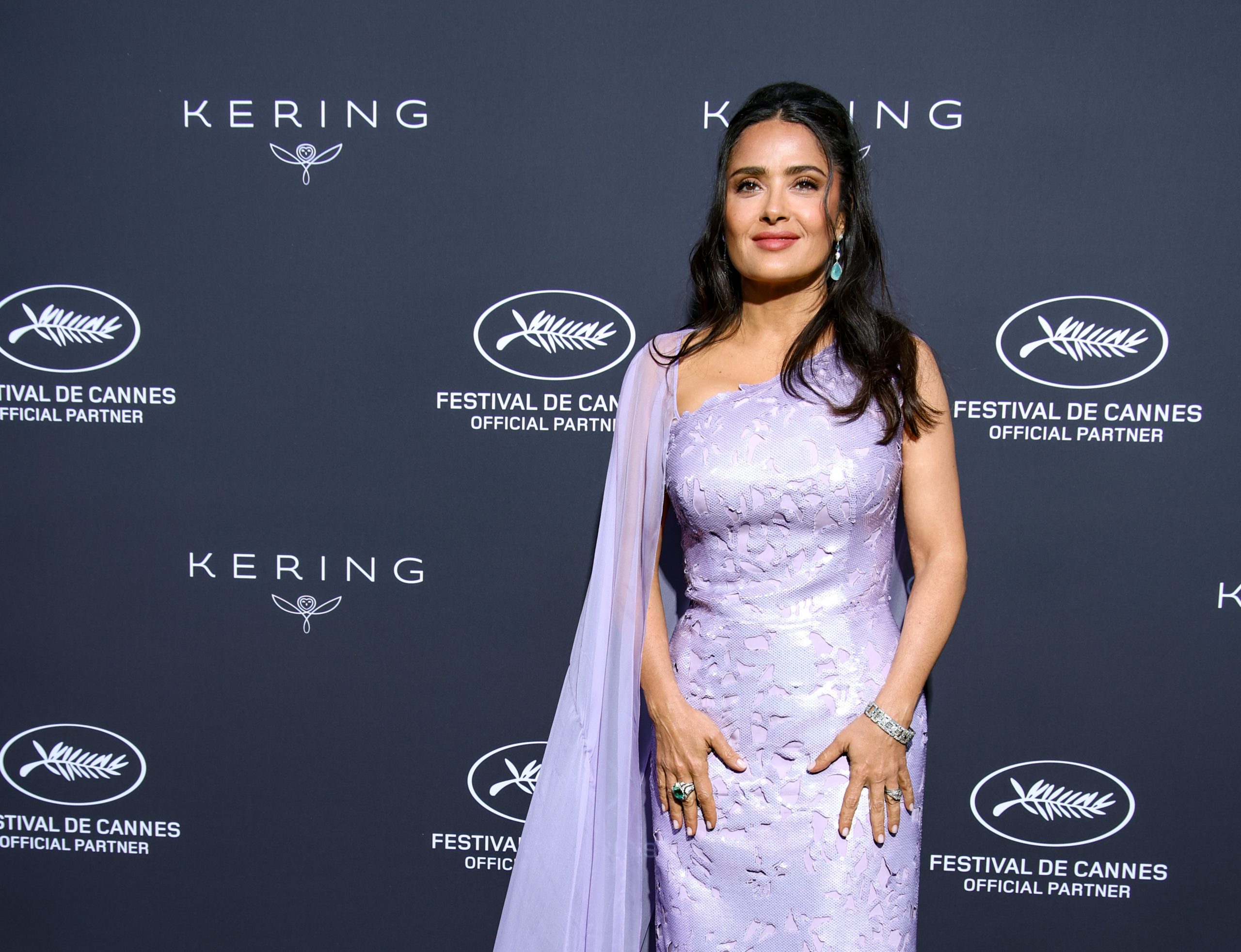 Salma Hayek Pinault, Greta Gerwig, and Lily Gladstone Dazzle in Gucci at the 2024 Kering Women in Motion Awards and Cannes Film Festival Presidential Dinner