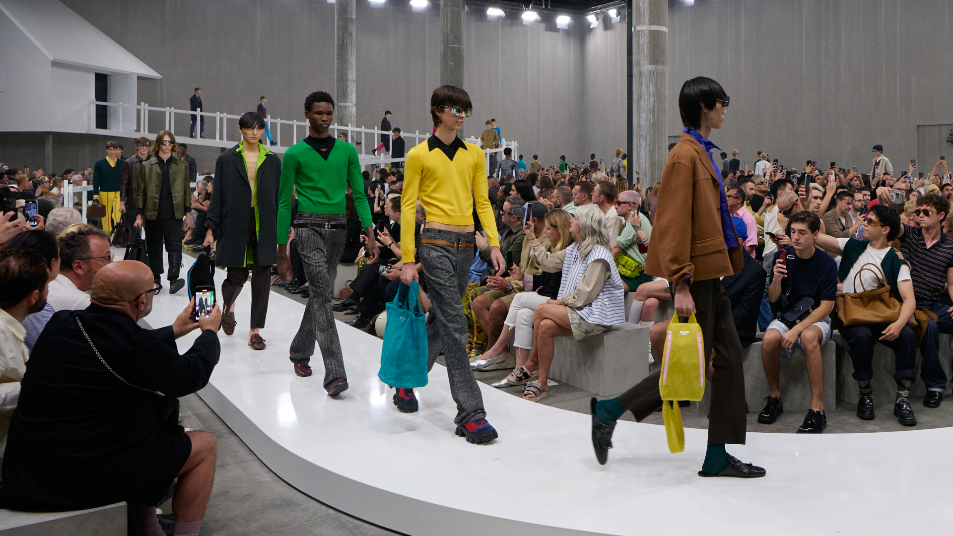 Prada Spring/Summer 2025 Menswear Show: Realism Meets Fantasy