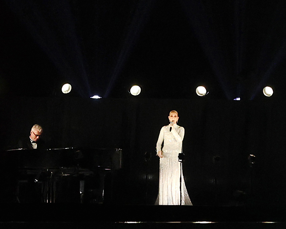 Celine Dion Makes A Triumphant Return in Dior Dream at Paris 2024