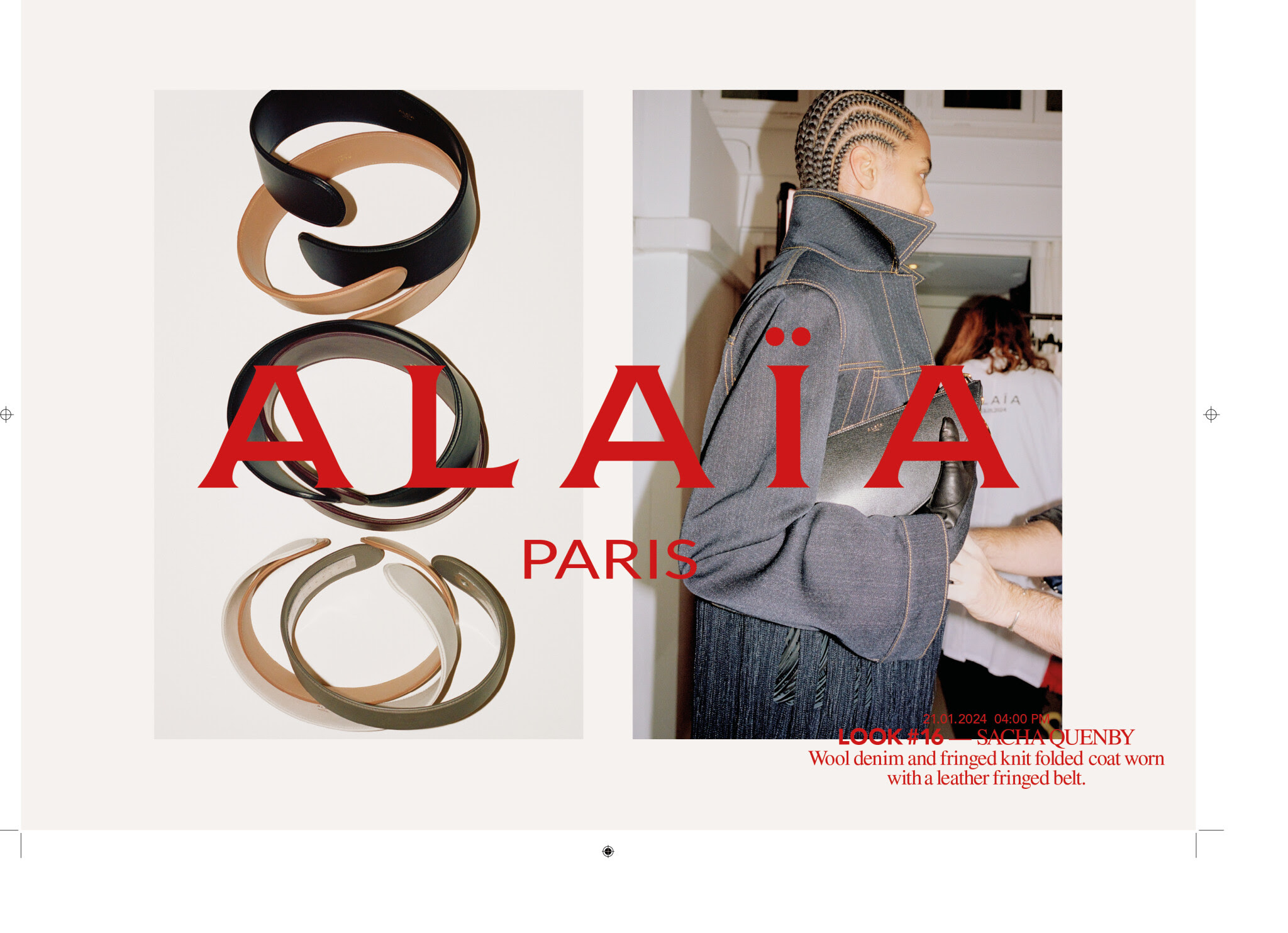 The Alaïa SF24 Diary: A Raw, Intimate Glimpse into Pieter Mulier’s Hidden World