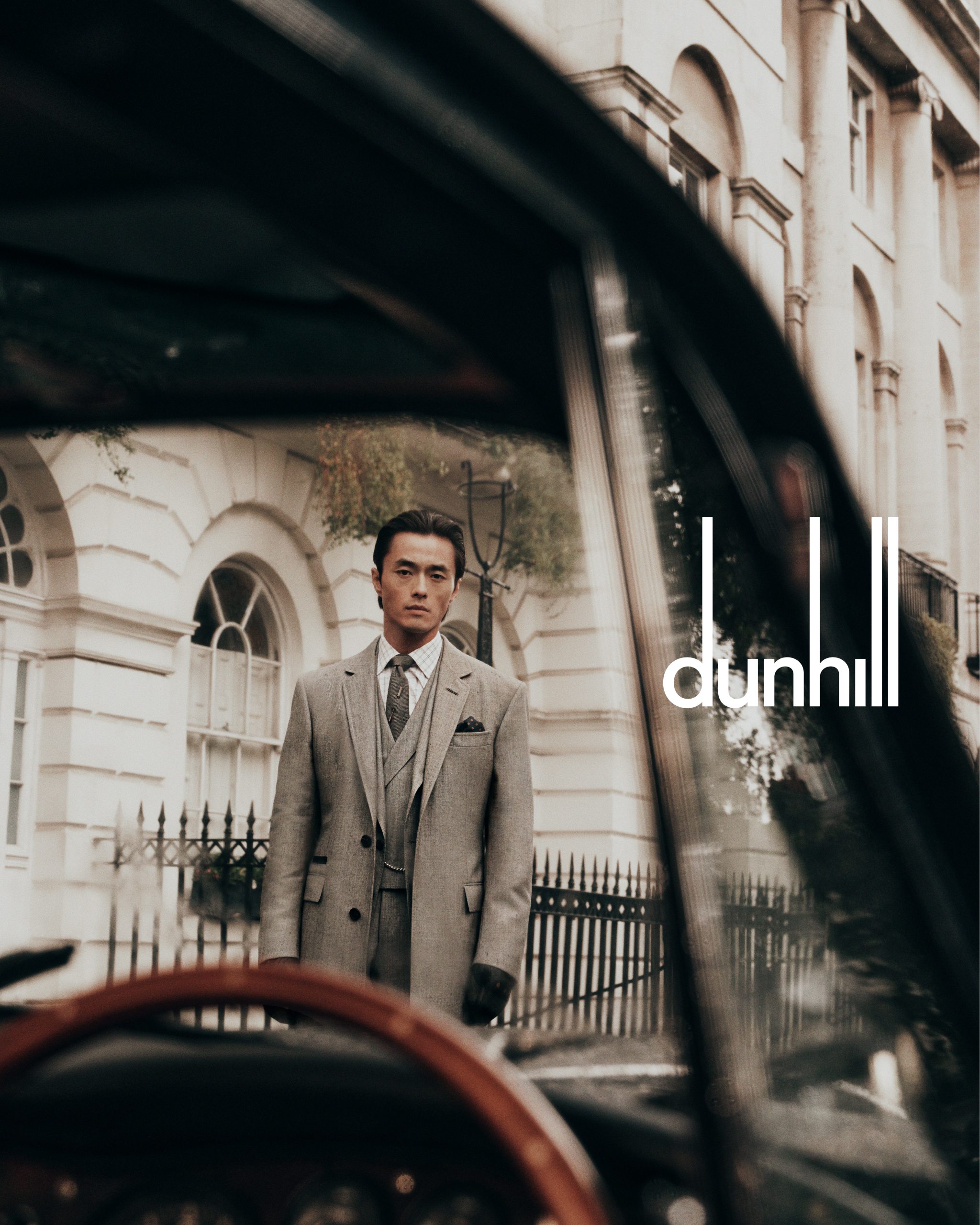 dunhill AW24 Campaign: A Triumph in Tonal British Tailoring