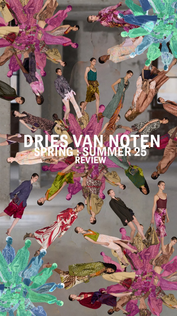 Dries Van Noten Women’s Spring-Summer 2025: A Dazzling Start to the Post-Founder Era