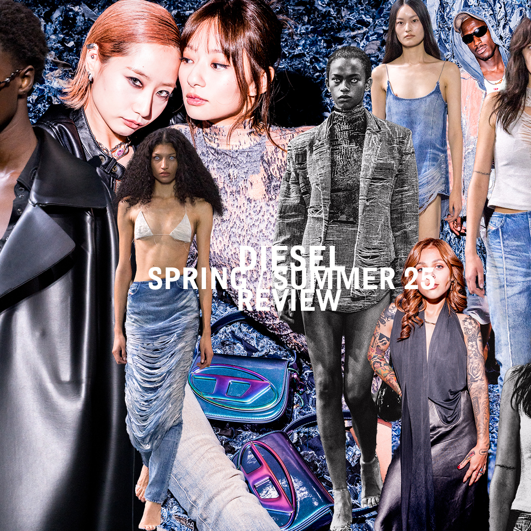 Diesel Spring-Summer 2025: A Denim Revolution Embracing Beauty in Waste