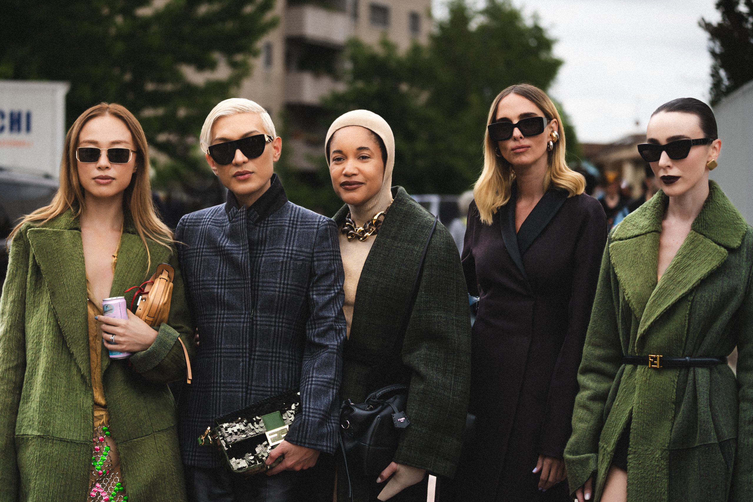 Star-Studded Street Style: Pelayo Díaz, Shanina Shaik, and Bryan Boy Dazzle at FENDI’s Spring-Summer 2025 Show