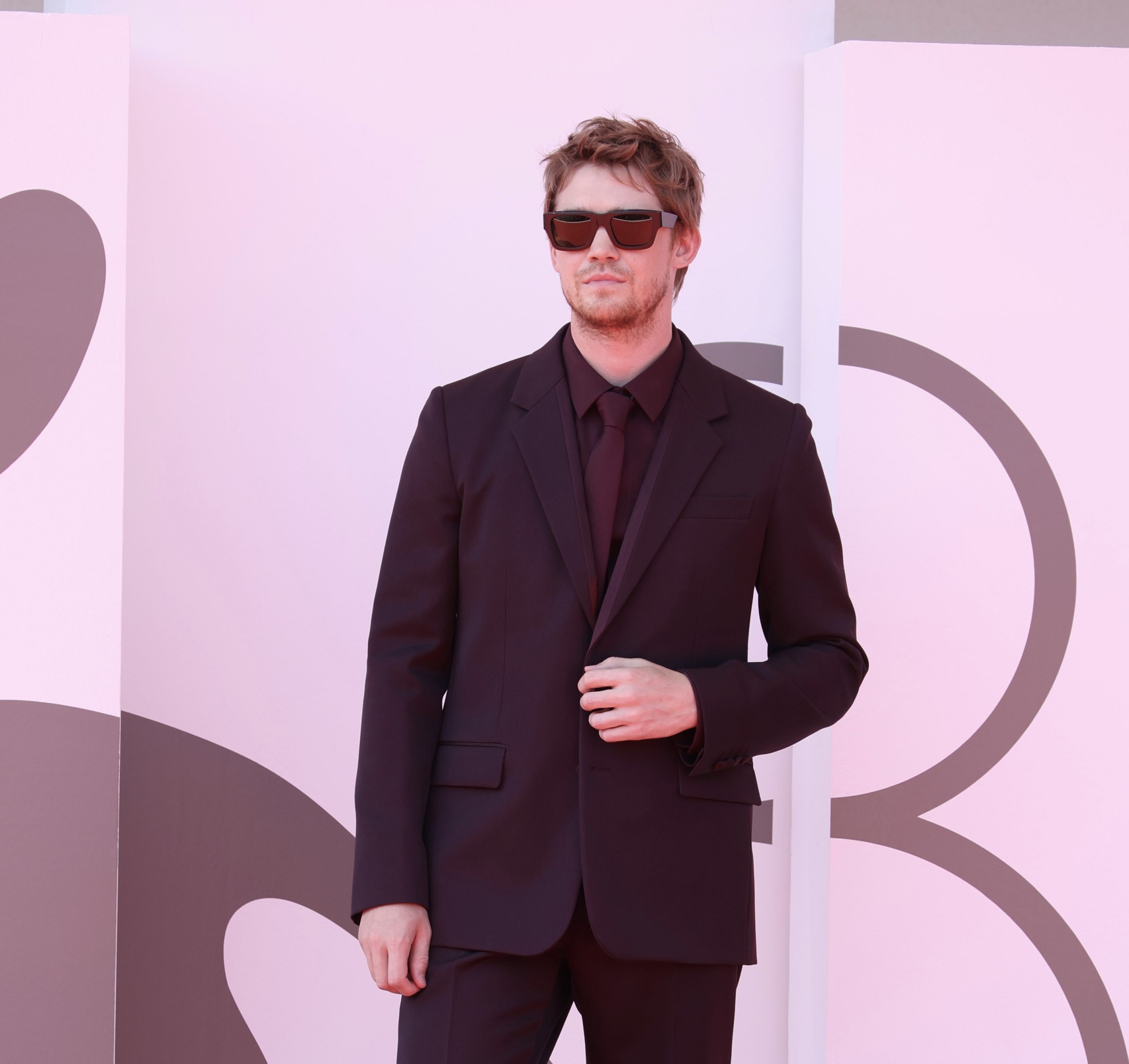 Joe Alwyn Dazzles in Gucci for “The Brutalist” at Venice Film Festival