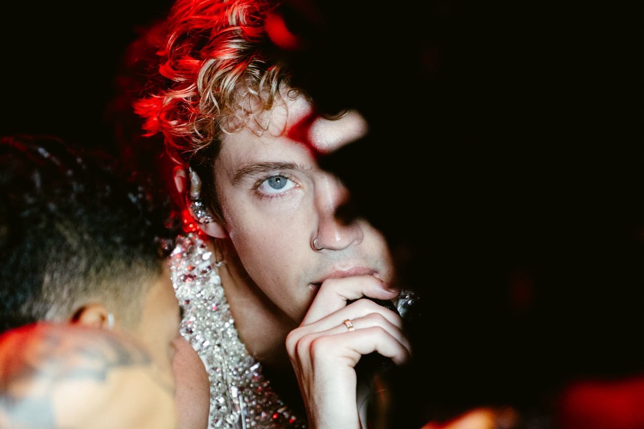 Troye Sivan Dazzles in Custom McQueen at ‘SWEAT’ Tour in San Diego