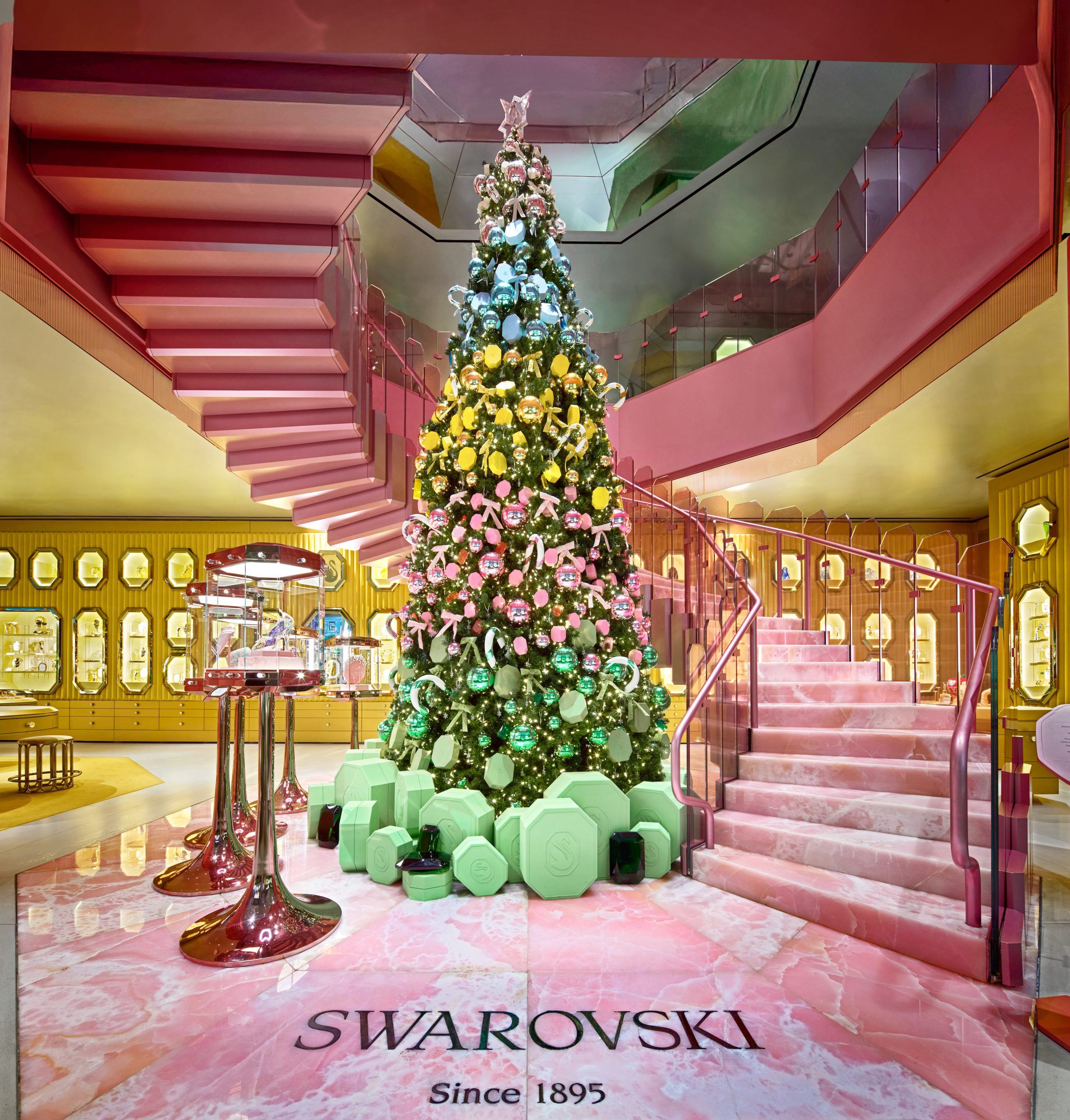 Swarovski Presents a Crystal Wonderland on Fifth Avenue