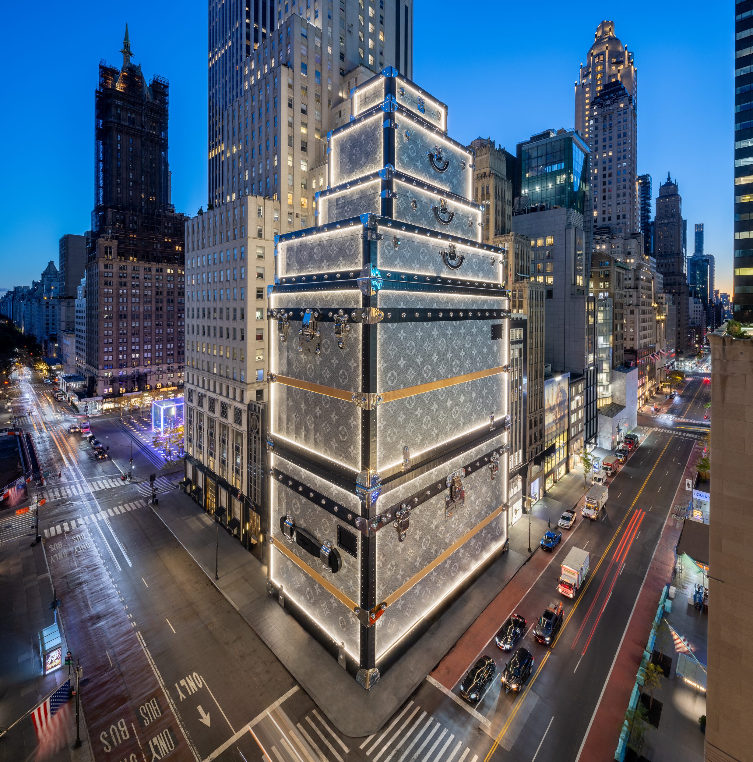 Louis Vuitton Unveils Groundbreaking 57th Street NYC Flagship: A Fusion of Fashion, Art, and Gastronomy