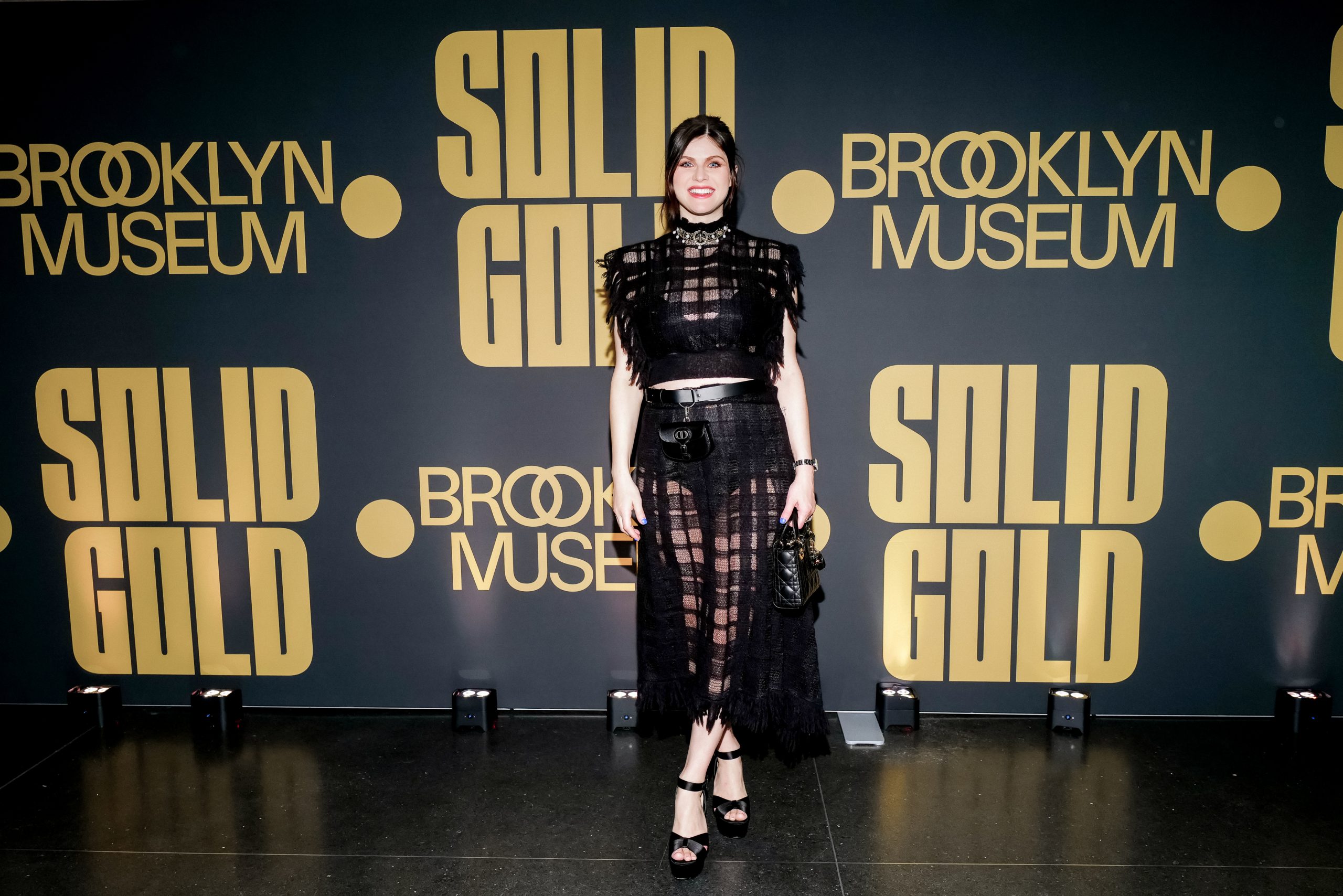 Alexandra Daddario, Kiki Layne, Reina Hardesty, and Josh Andres Rivera Dazzle in Dior at Brooklyn Museum’s ‘Solid Gold’