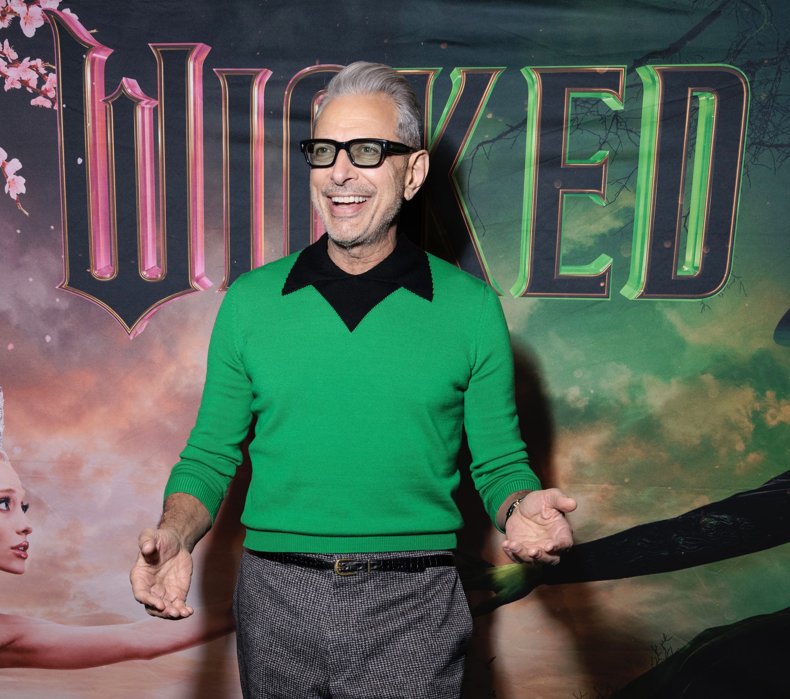 Jeff Goldblum Stuns in Prada at ‘Wicked’ Premieres