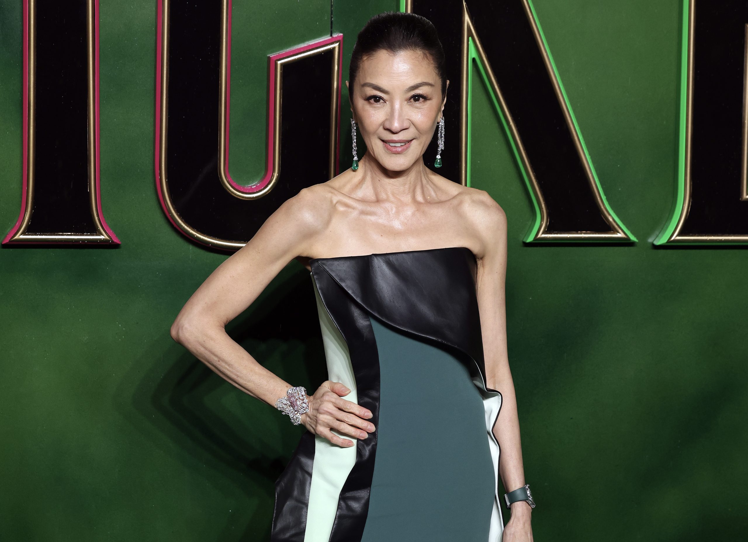 Michelle Yeoh Stuns in Custom Bottega Veneta at ‘Wicked’ London Premiere