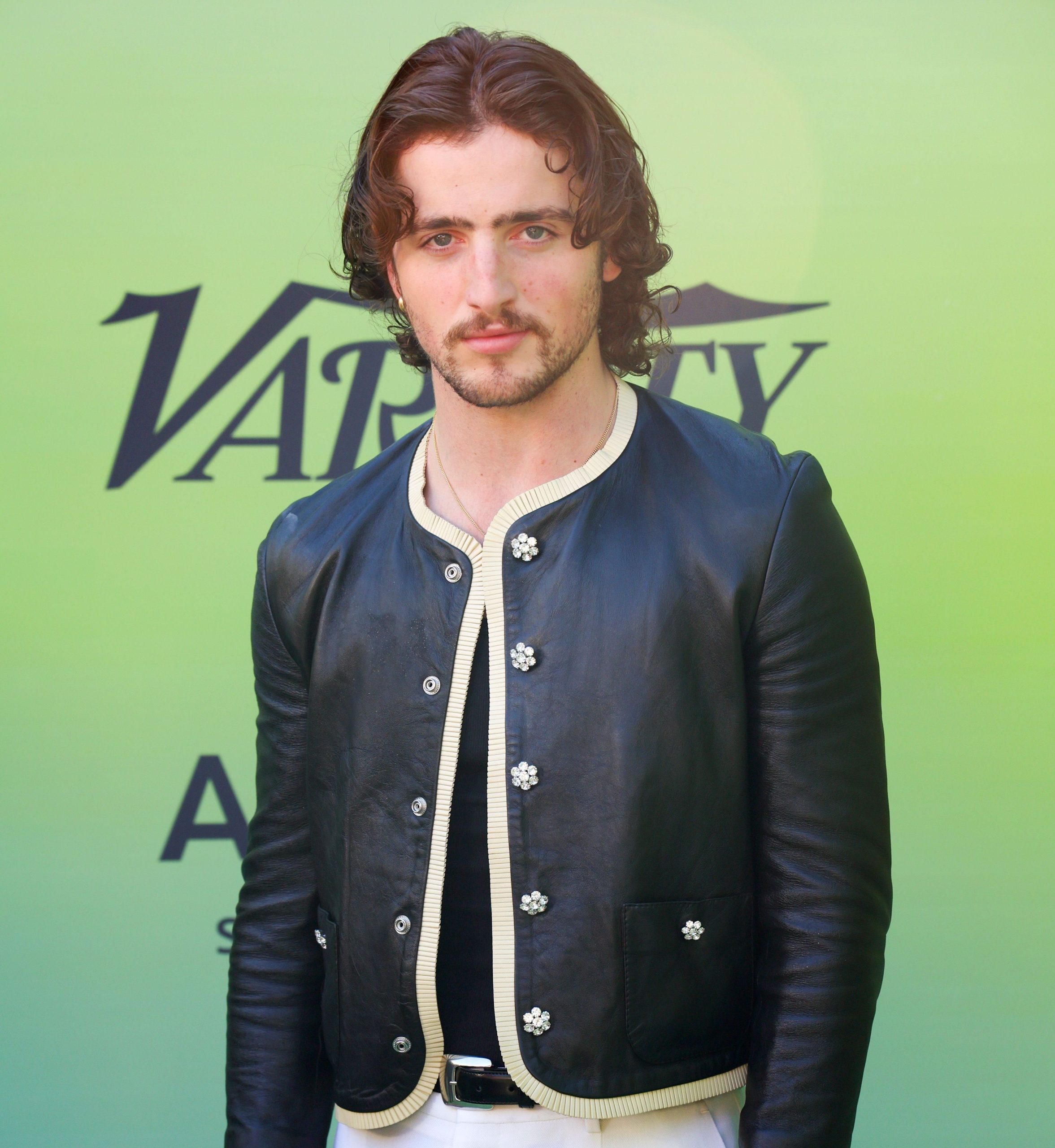 The New Romance: Benson Boone Arrives at Variety’s Hitmakers Brunch in CELINE HOMME