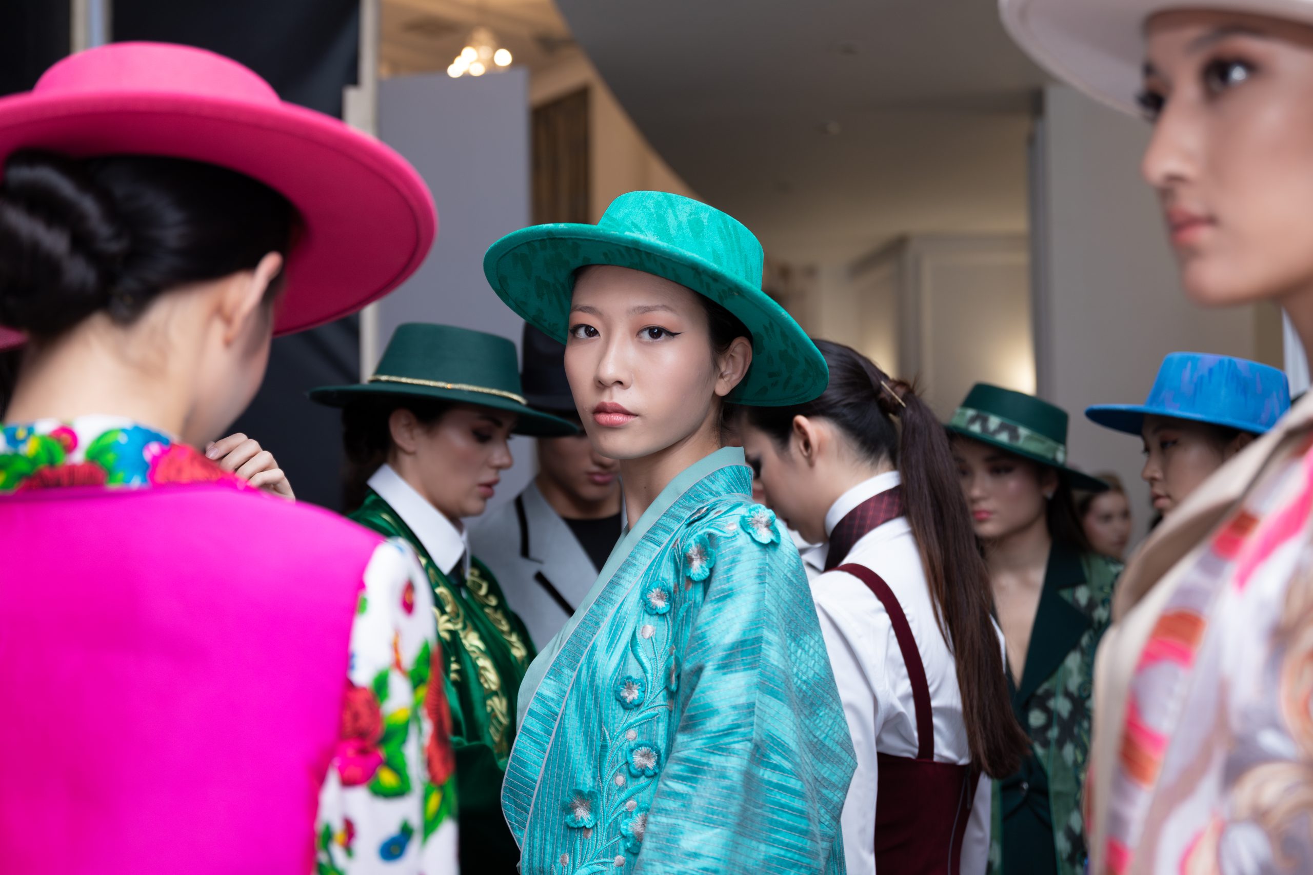 Umed Kuchkaliev Couture Brings Bright Color, Bold Patterns to Kazakhstan Fashion Week