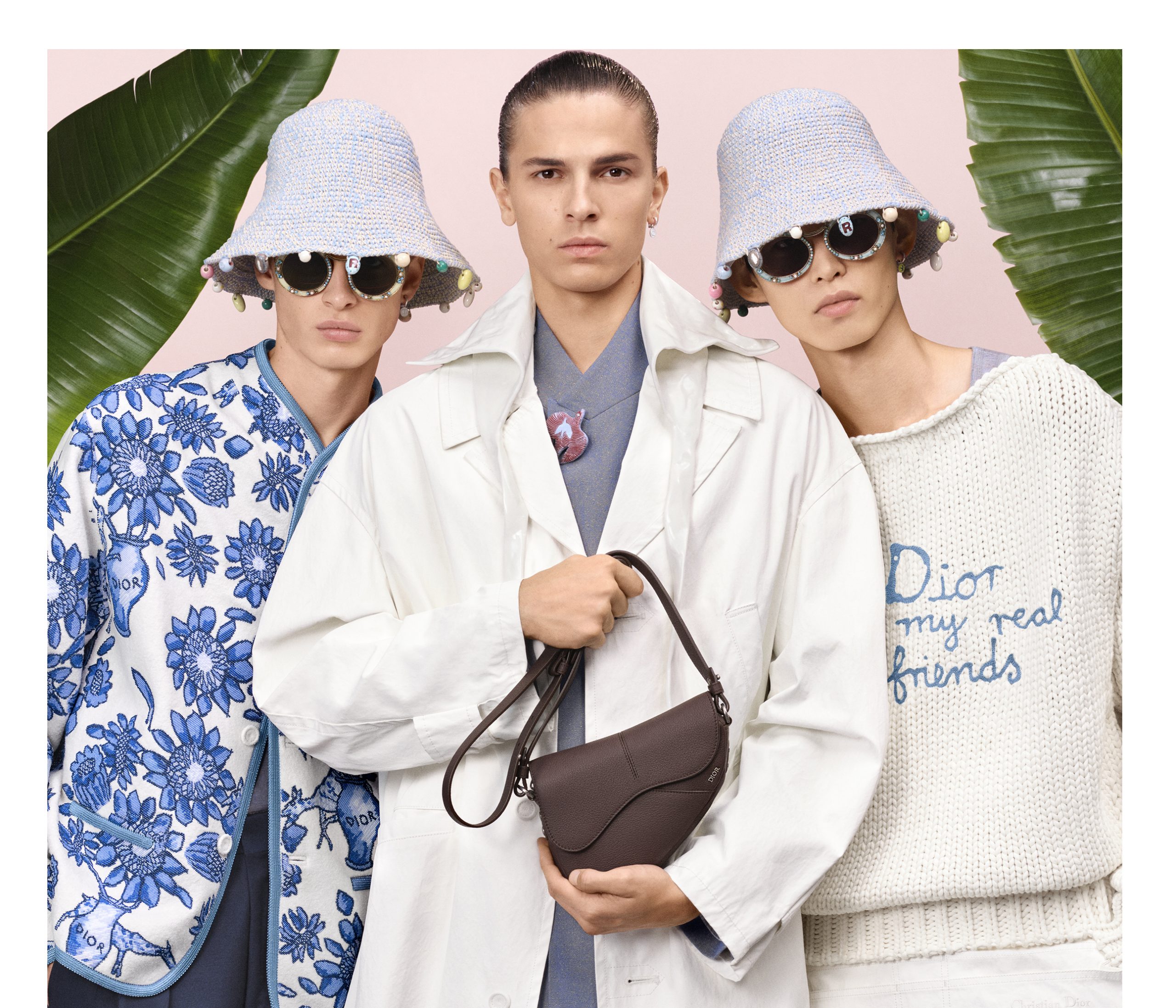 DIOR MEN'S SUMMER 2025 ADVERTISING CAMPAIGN BY PIETER HUGO