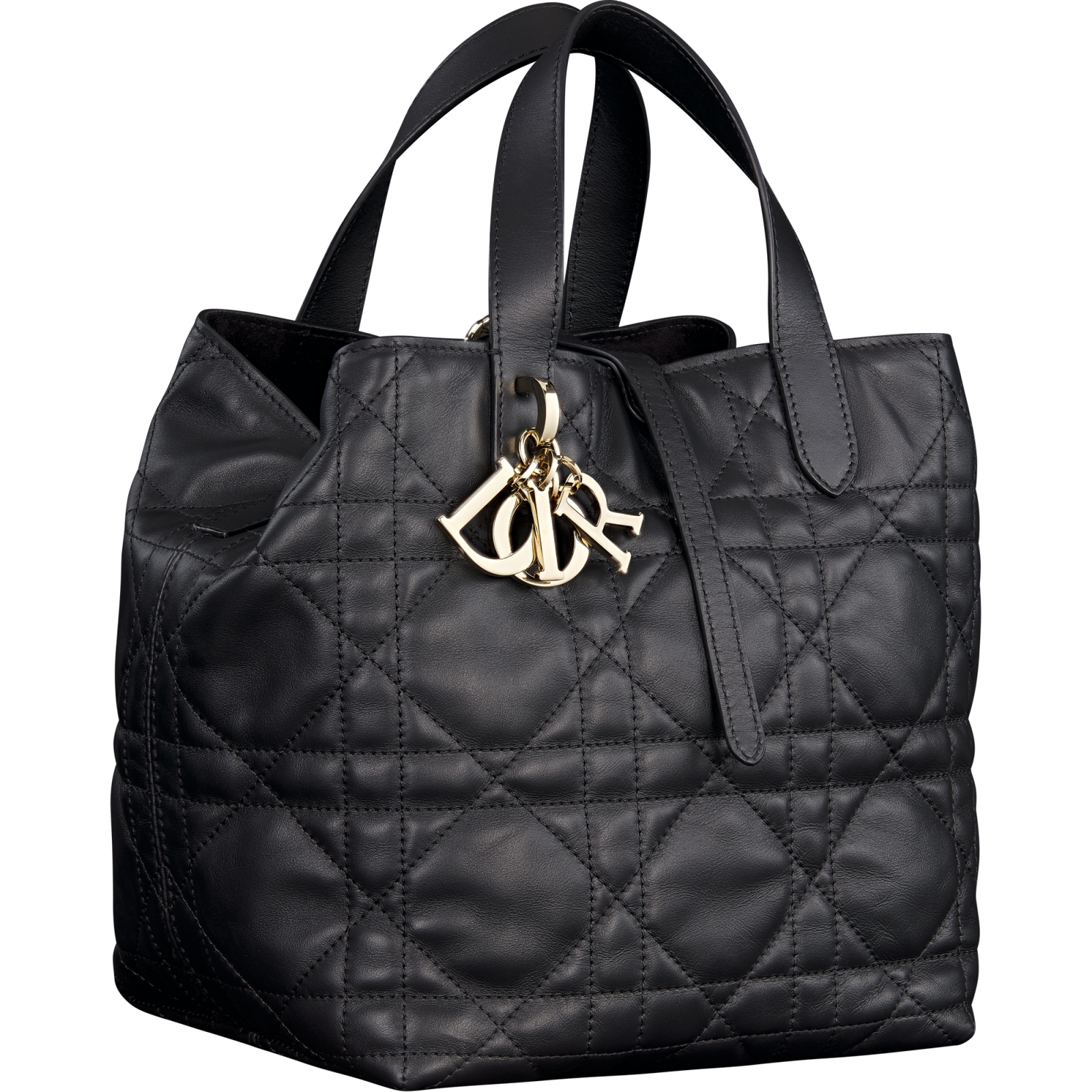 Dior Medium Toujours bag macrocannage black