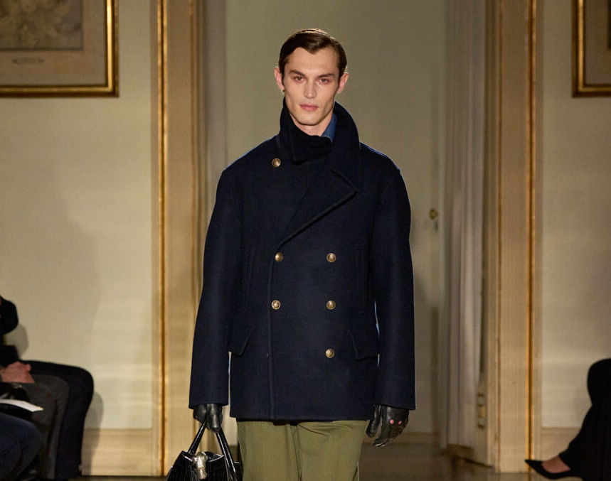 dunhill AW25 Brings Eccentric English Tailoring to Milan’s Historic Halls