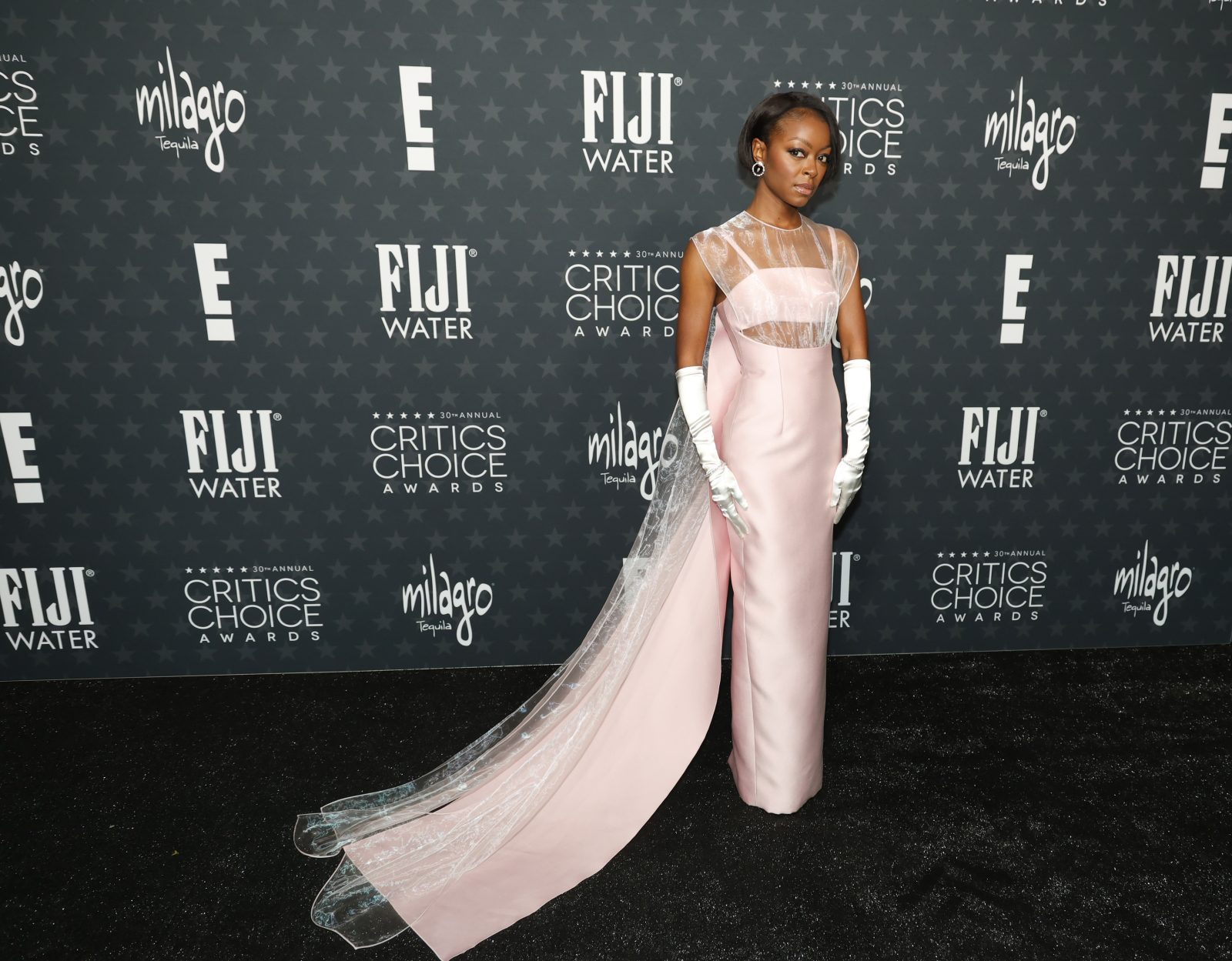 Danielle Deadwyler attends the 30th Annual Critics Choice Awards at Barker Hangar on February 07, 2025 in Santa Monica, California. (Photo by Kevin Winter/Getty Images for Critics Choice Association)