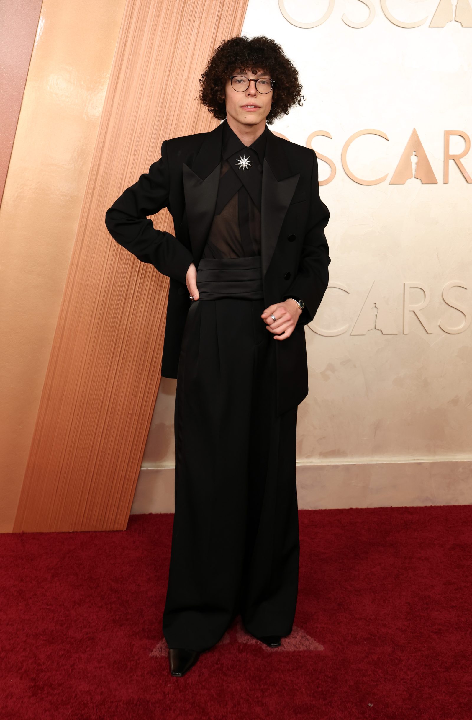 Reece Feldman attends the 97th Annual Oscars at the Dolby Theatre on March 02, 2025, in Los Angeles, California. (Photo by Mike Coppola/Getty Images)