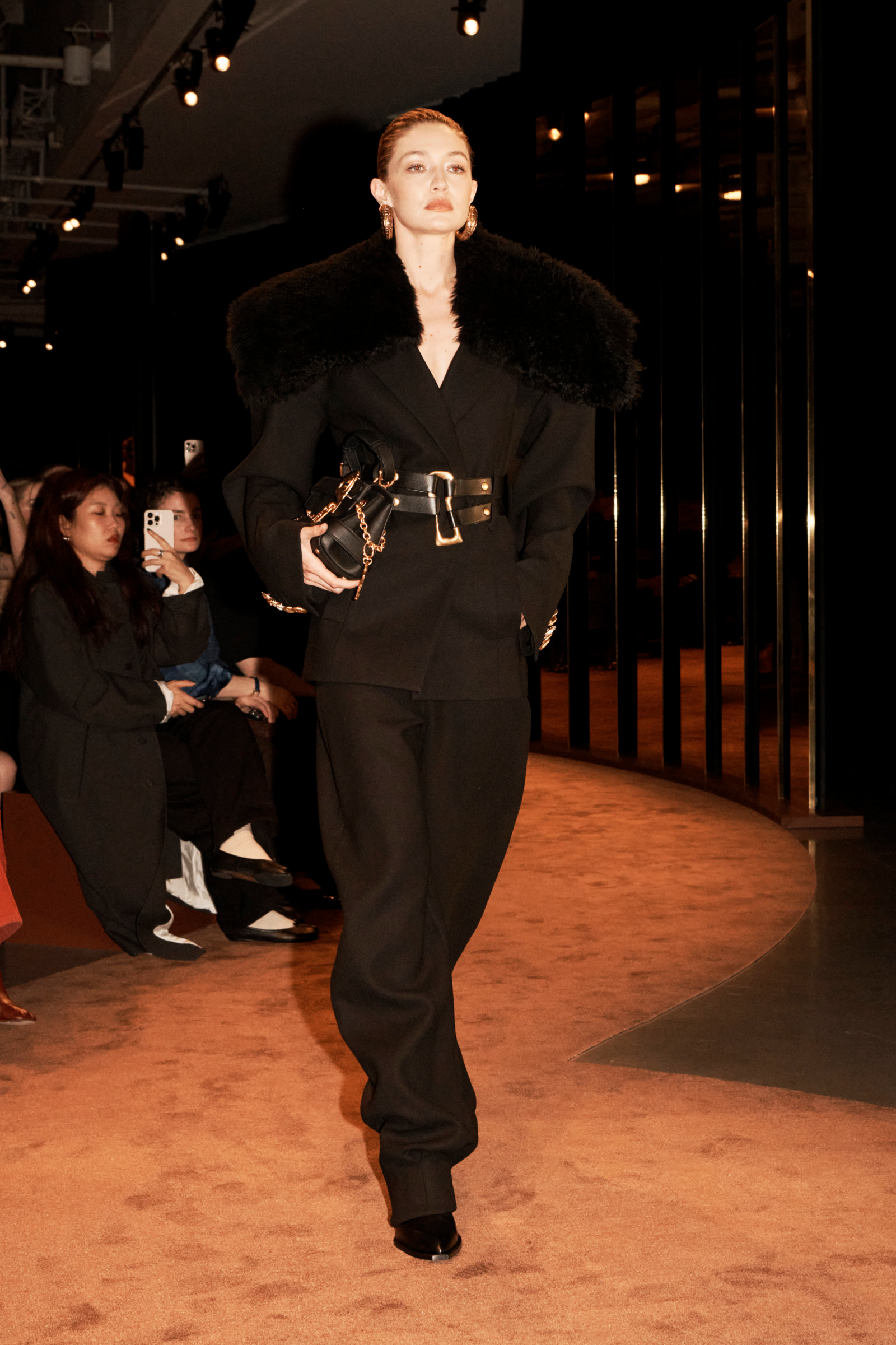 Gigi Hadid opens the Schiaparelli RTW FW25-26 collection during Paris Fashion Week (Photo courtesy of Schiaparelli)